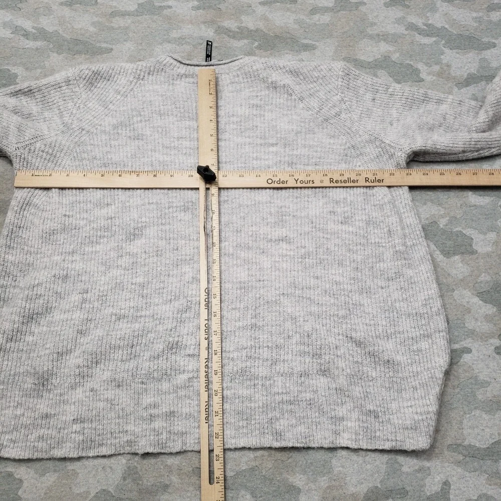 Kuhl Sweater Womens XL Gray‎ Faye Pullover Wool Blend Soft Long Sleeve